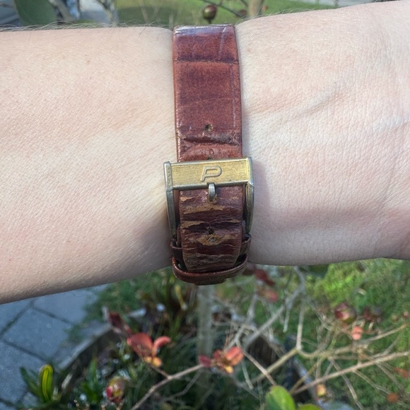 Rare Piaget Step Tank Manual Wind Gold Plated Watch 🔥 - Picture 8 of 11